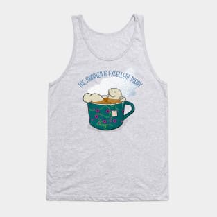 The manatea is excellent today - manatee in teacup infused in shade Tank Top